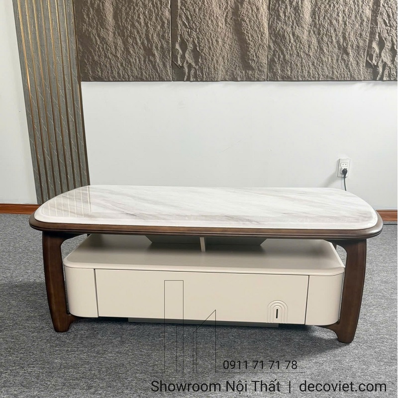 Bộ Đôi Kệ Tivi Bàn Trà Nhập Khẩu 124T