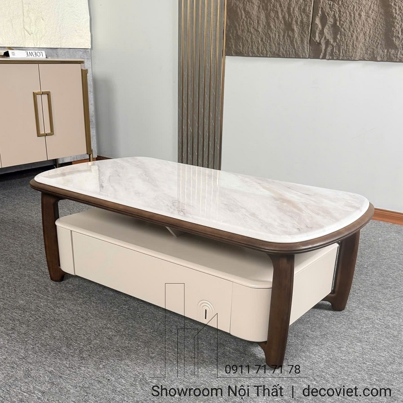 Bộ Đôi Kệ Tivi Bàn Trà Nhập Khẩu 124T
