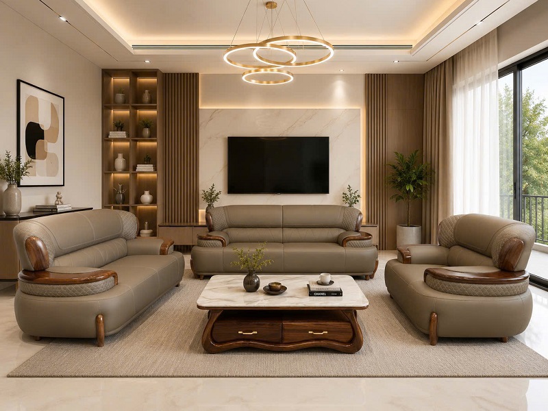 Bộ Sofa Phòng Khách Cao Cấp 1154T