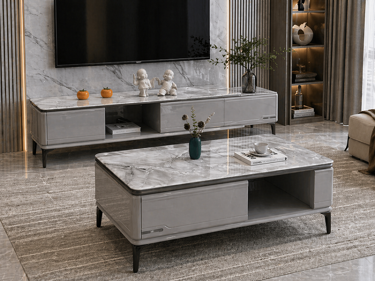 Combo Kệ Tivi Và Bàn Trà Đẹp 116T