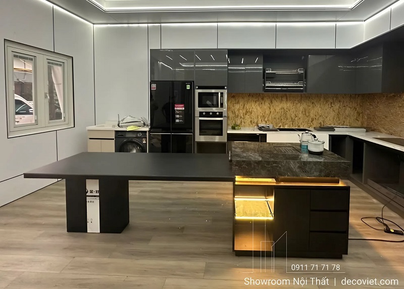 Đảo Bếp Kết Hợp Bàn Ăn Hiện Đại 2662S