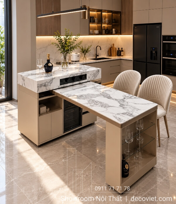 Bàn Đảo Bếp Xoay Thông Minh 2886S