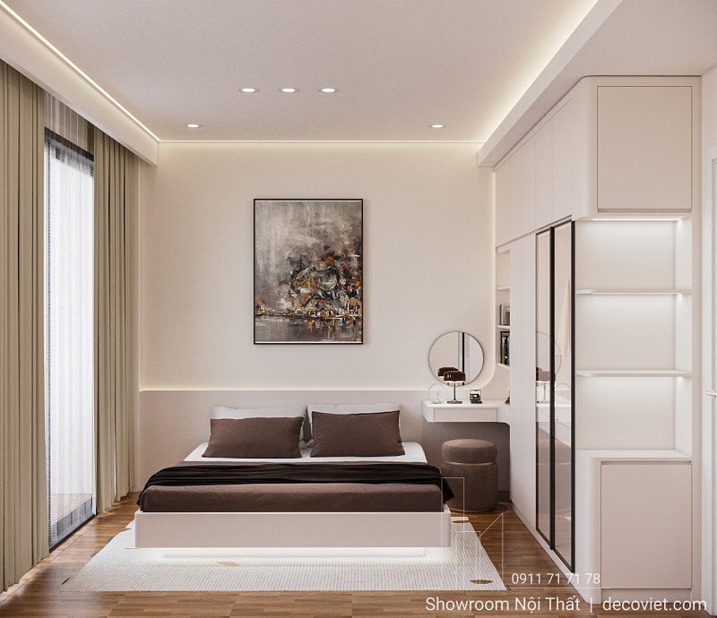 Dự Án Thiết Kế Nhà Phố 1 Phòng Ngủ