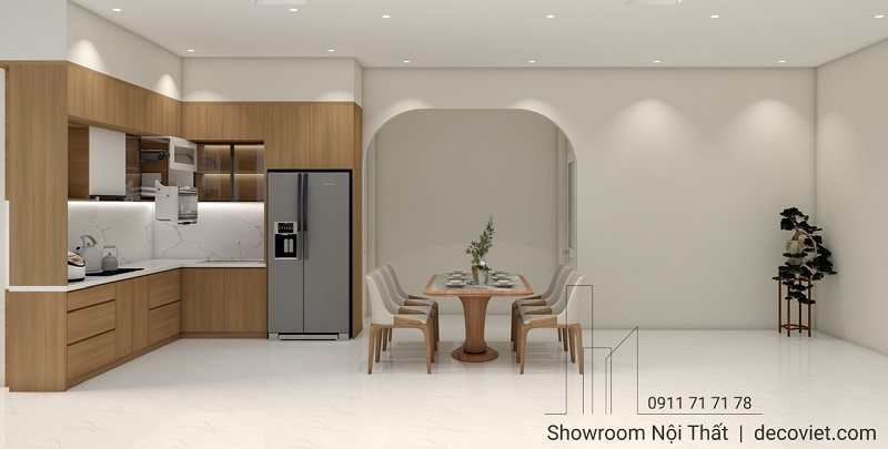 Dự Án Thiết Kế Nhà Phố 4PN Quận 7 đáp ứng đầy đủ tiện nghi