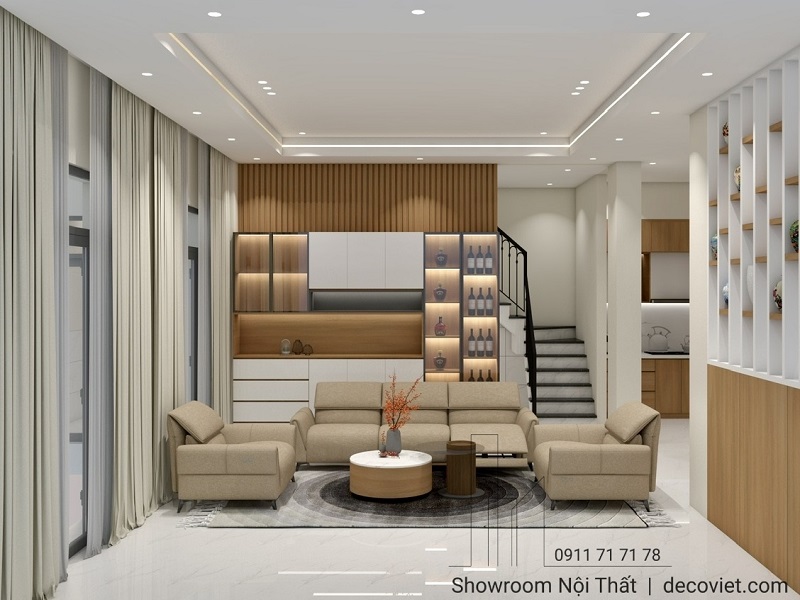 Dự Án Thiết Kế Nhà Phố 4PN Quận 7