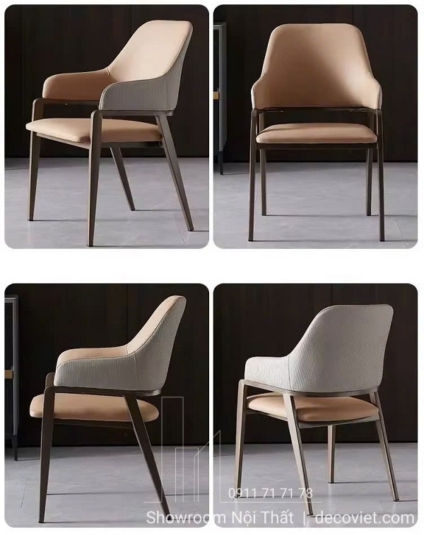 Ghế Ăn Bọc Da Nhập Khẩu 517S