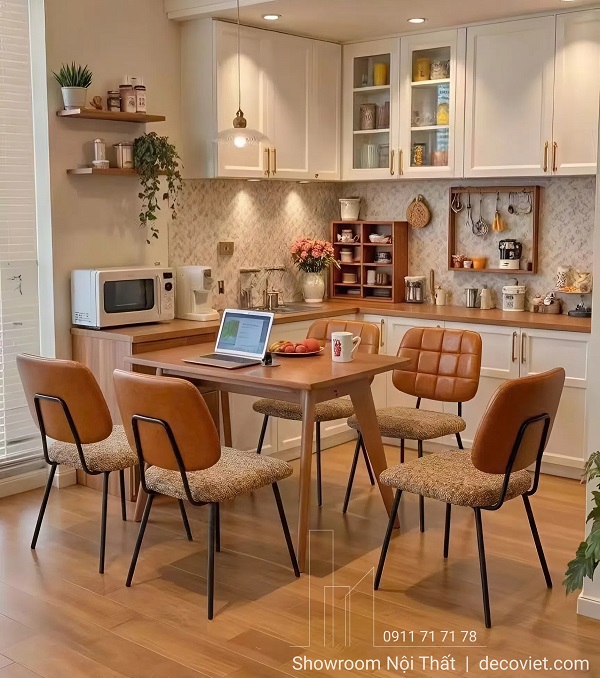 Ghế Ăn Chân Sắt Đẹp 605S