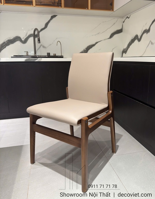 Bộ Bàn Ăn Gỗ 6 Ghế Mặt Đá 2847S thiết kế hiện đại cho phòng ăn chung cư, nhà phố