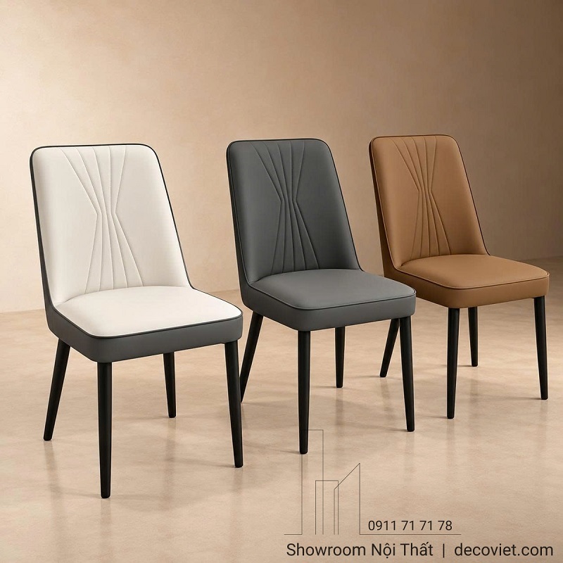 Ghế Ăn Giá Rẻ Bọc Da 614S