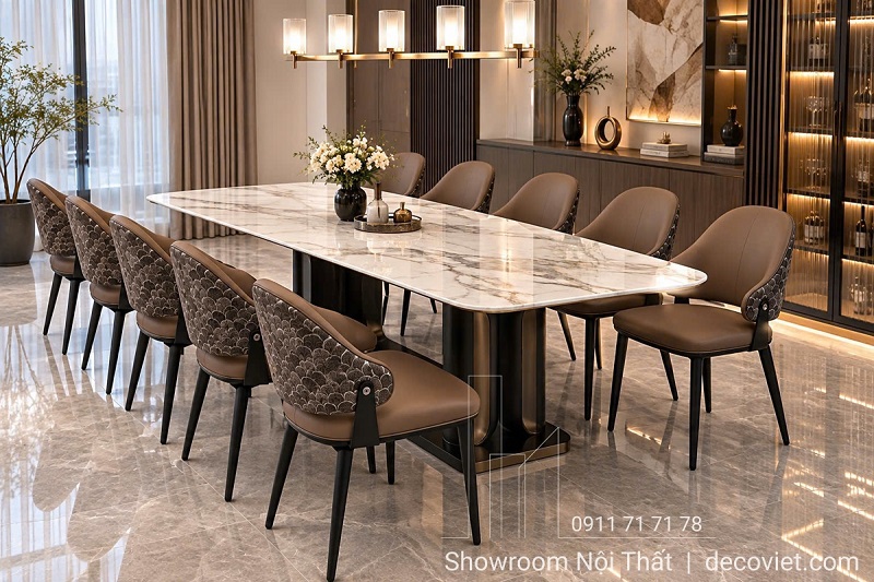 Ghế Ăn Nhập Khẩu Bọc Da 584S