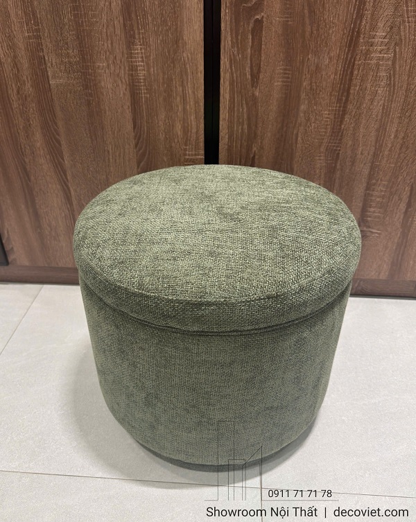 Ghế Đôn Tròn Xoay Hiện Đại 1117S