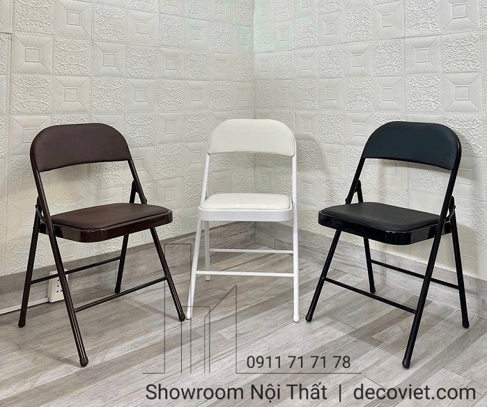 Ghế Ngồi Cafe Chân Sắt 208T