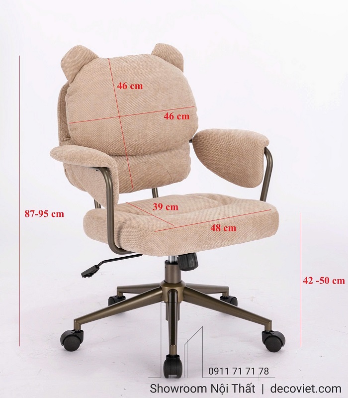 Ghế Ngồi Học Vải Bố 135S dễ thương, sáng tạo cho bé