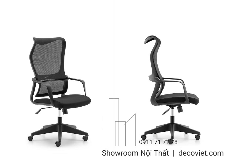 Ghế Nhân Viên Văn Phòng 380T thiết kế công thái học