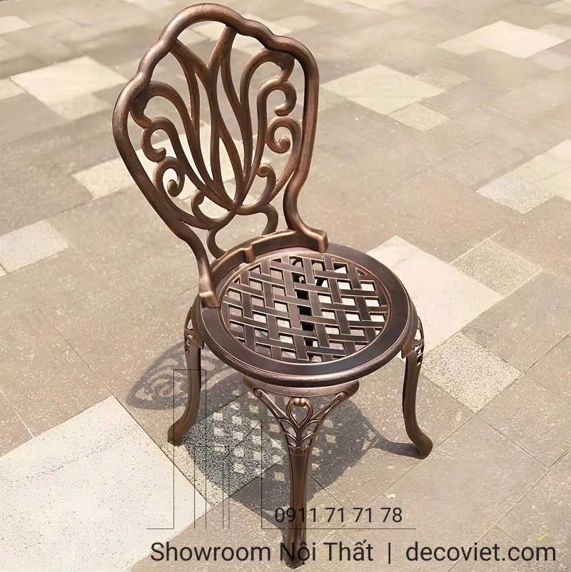 Ghế Nhôm Đúc Ngoài Trời Đẹp 2087T