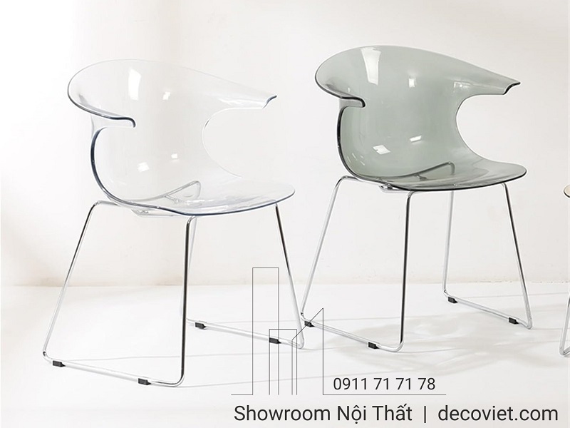 Ghế Quán Cafe Lưng Nhựa 226T