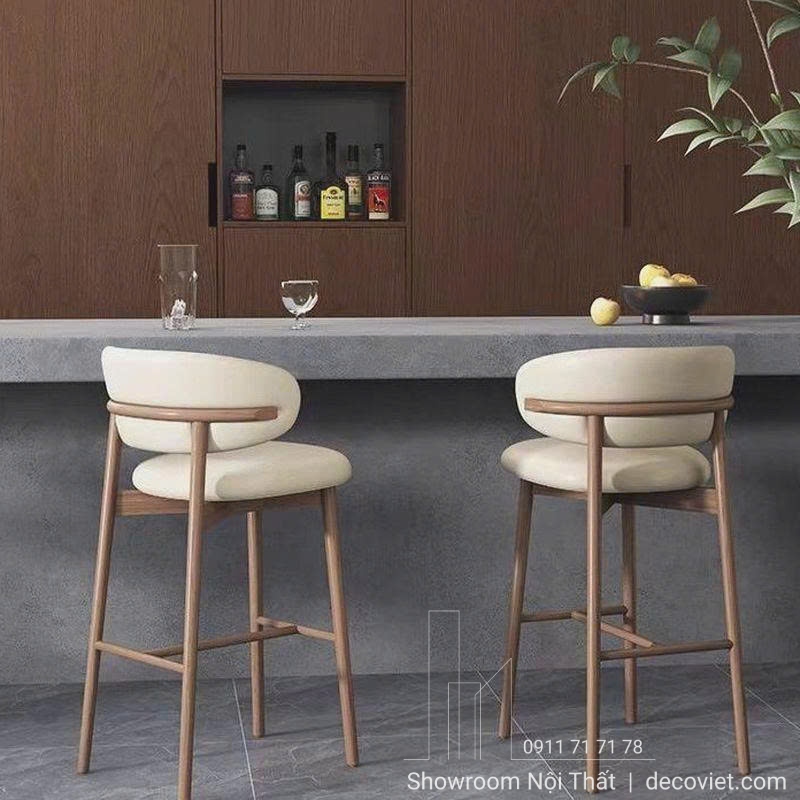 Ghế Quầy Bar Bọc Da 272T