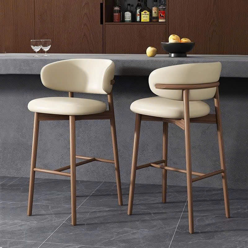 Ghế Quầy Bar Bọc Da 272T