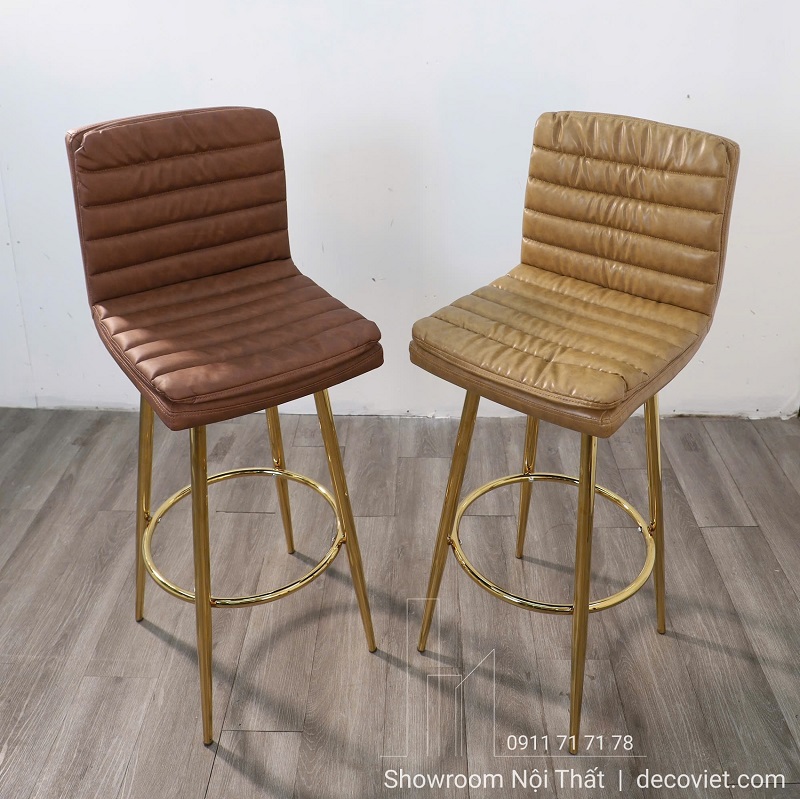 Ghế Quầy Bar Lưng Da 274T