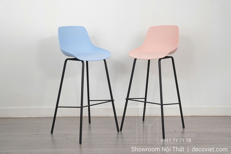 Ghế Quầy Bar Lưng Nhựa 271T