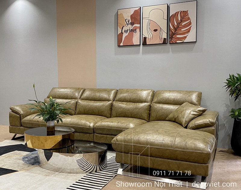 Ghế Sofa Da Cao Cấp 483T