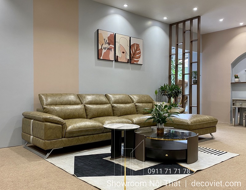 Ghế Sofa Da Cao Cấp 483T