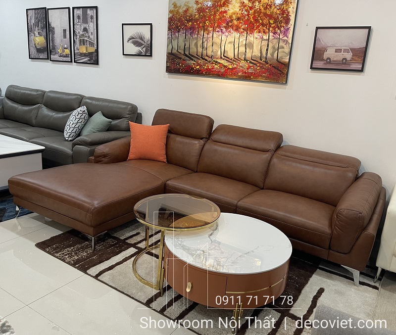 Ghế Sofa Da Thật 494T