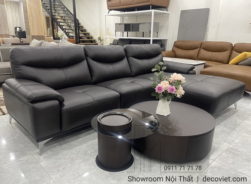 Ghế Sofa Da Bò Thật 415T