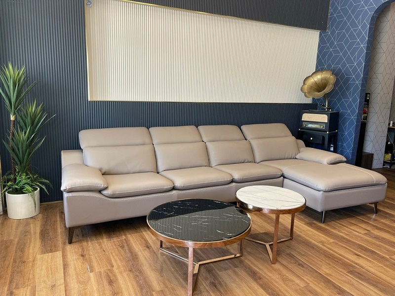 Sofa Da Phòng Khách 518T