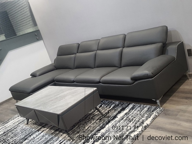 Sofa Góc Chữ L 519T | Bàn Ghế Sofa Phòng Khách Đẹp Giá Rẻ