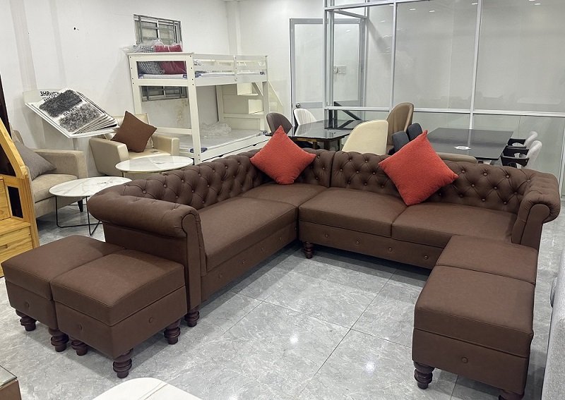 Ghế Sofa Da Cao Cấp 536T