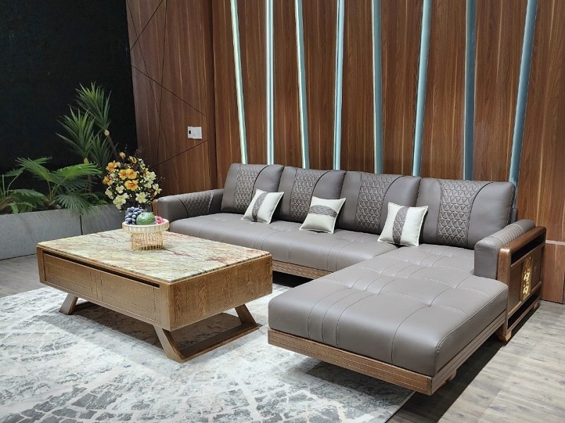 Ghế Sofa Gỗ Hiện Đại 565T