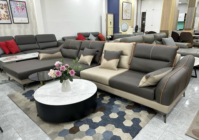 Sofa Góc Nhập Khẩu 567T