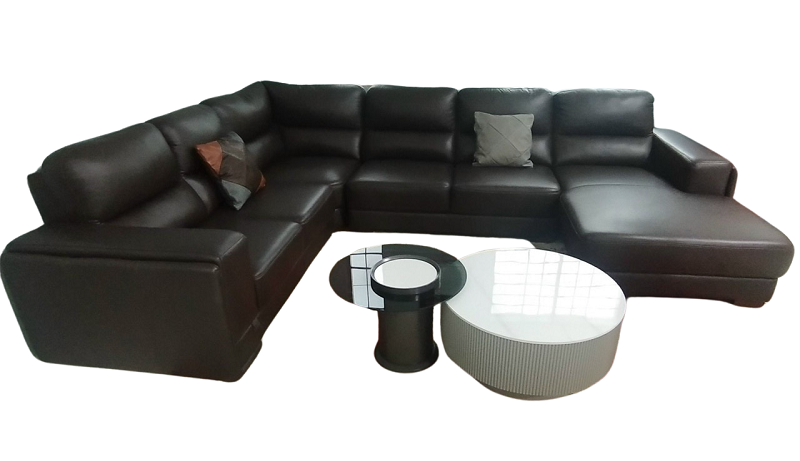 Ghế Sofa Chữ U Da Bò 854T