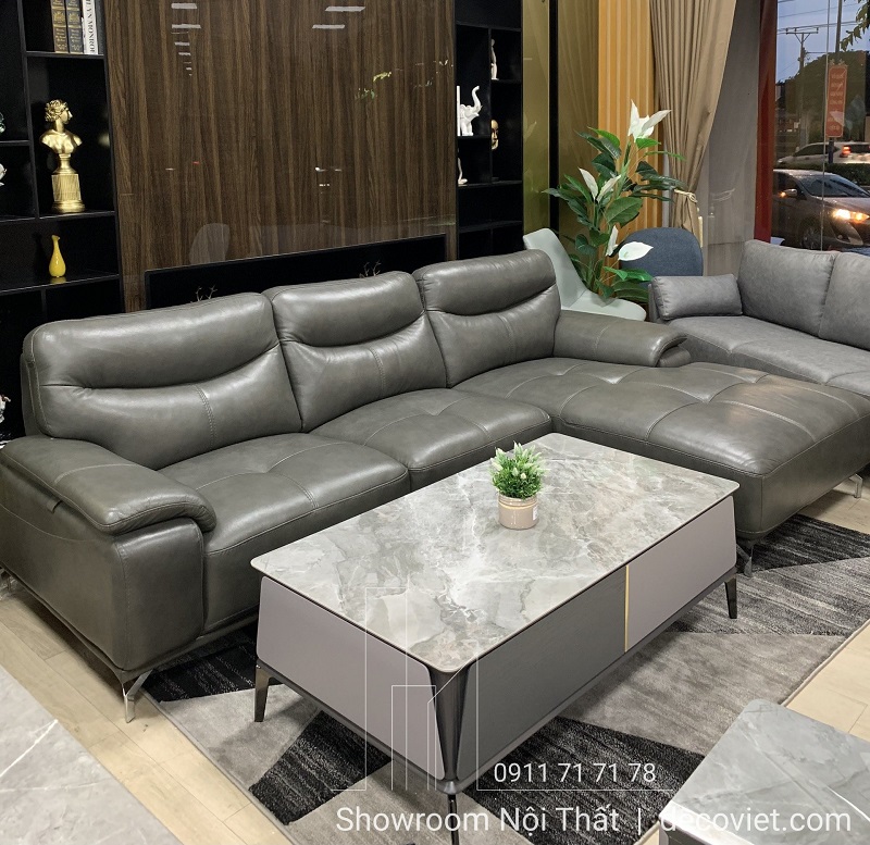 Ghế Sofa Da Bò Thật 415T