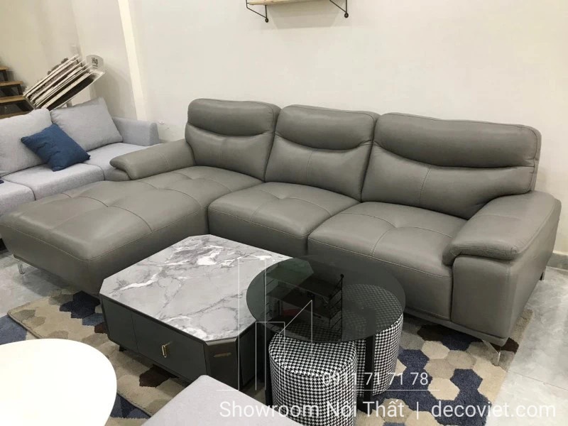 Ghế Sofa Da Bò Thật 415T