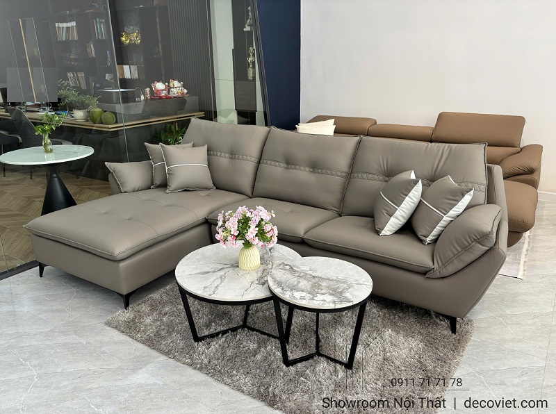 Ghế Sofa Da Chữ L 1146T