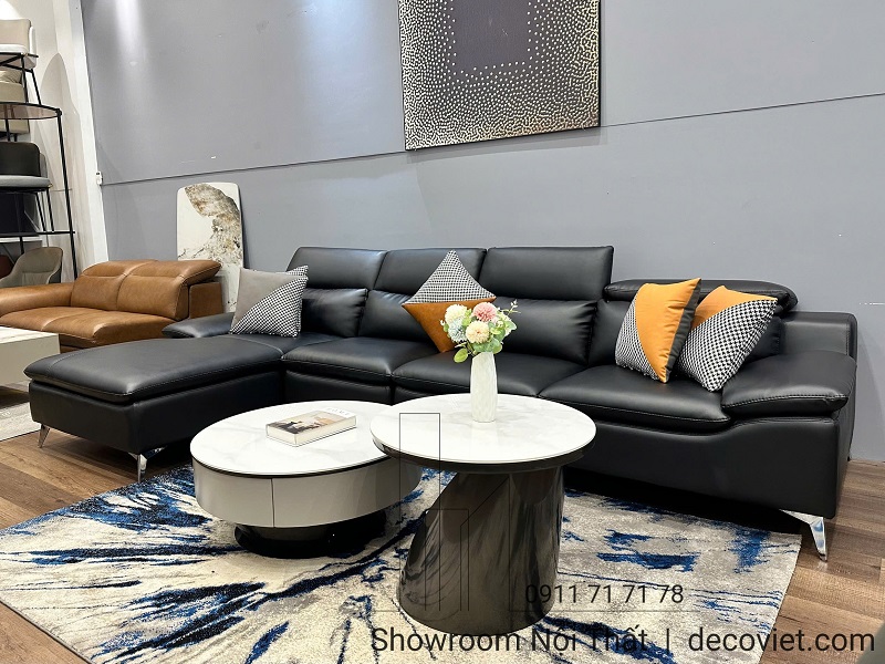 Ghế Sofa Da Chữ L 859T