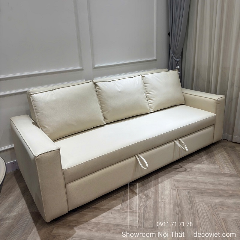 Ghế Sofa Giường Bọc Da 1172T
