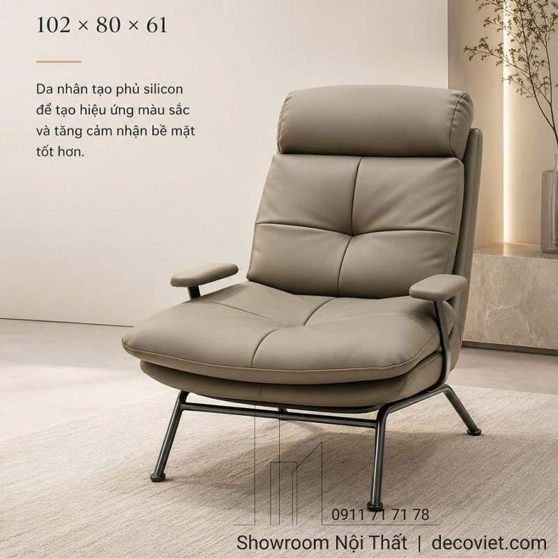 Ghế Thư Giãn Bọc Da 3128T