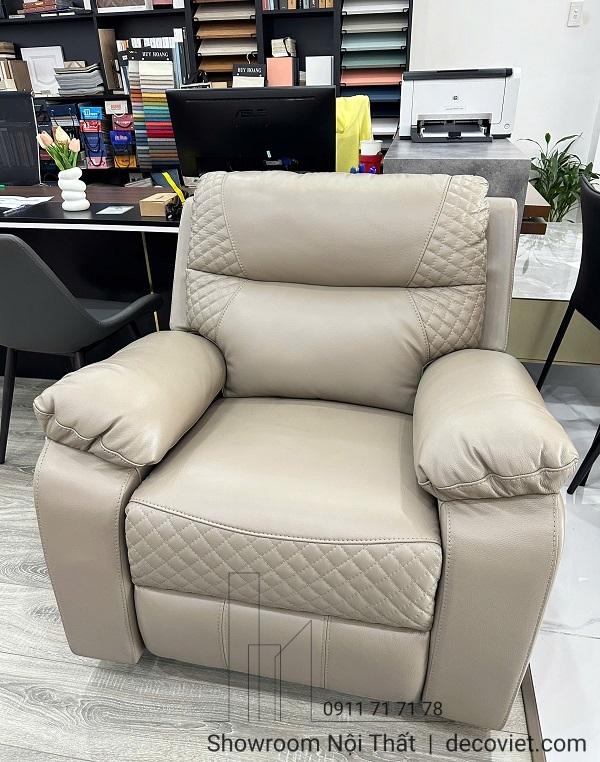 Ghế Thư Giãn Chỉnh Điện Da Bò 3113T