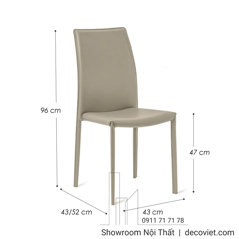 Ghế Xếp Chồng Nhỏ Gọn 629S