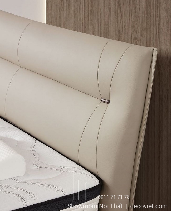 Giường Ngủ Bọc Da Nhập Khẩu 154T