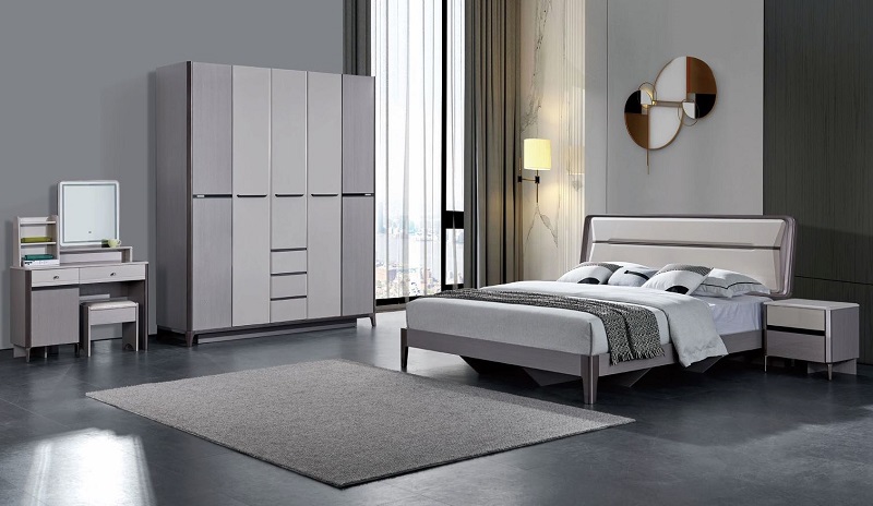 Giường Ngủ Gỗ MDF Nhập Khẩu 170T cao cấp