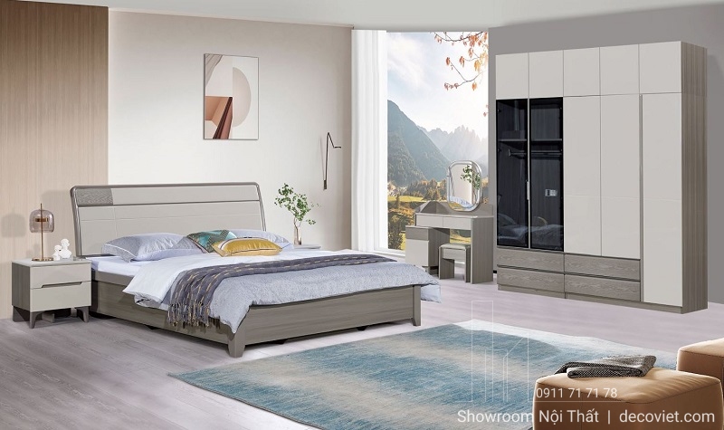 Giường Ngủ Gỗ Nhập Khẩu 160T