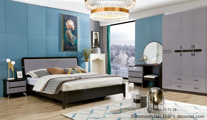 Giường Ngủ Gỗ Nhập Khẩu 171T