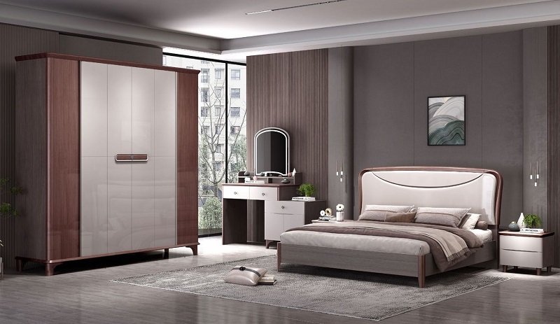 Giuờng Ngủ Gỗ Nhập Khẩu 180T cao cấp