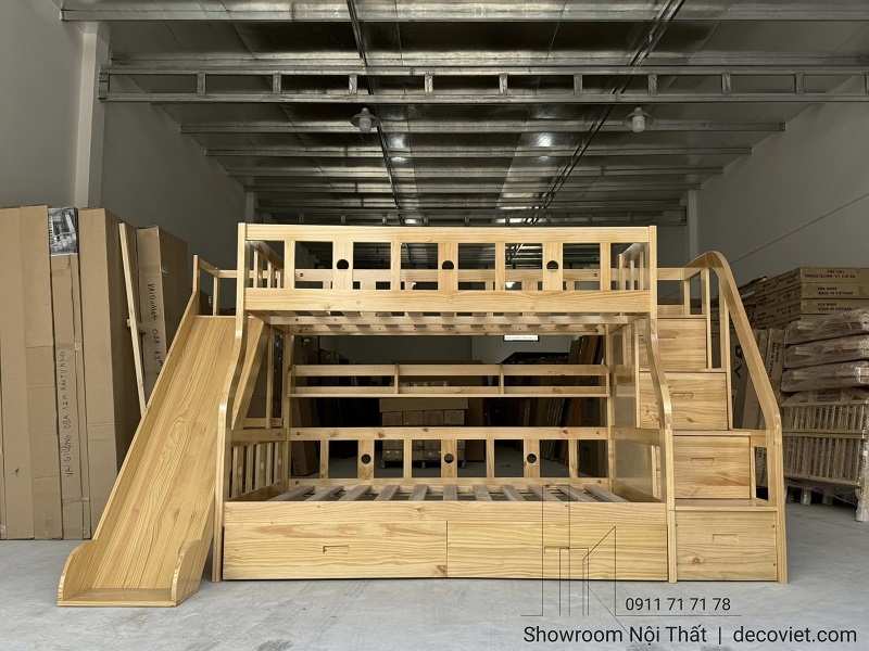 Giường Tầng Có Cầu Tuột 452T