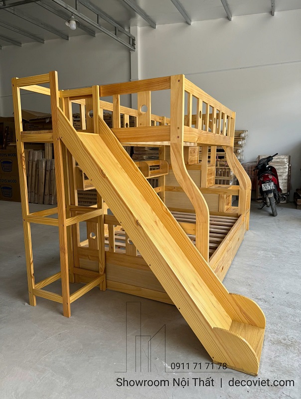 Giường Tầng Có Cầu Tuột 452T