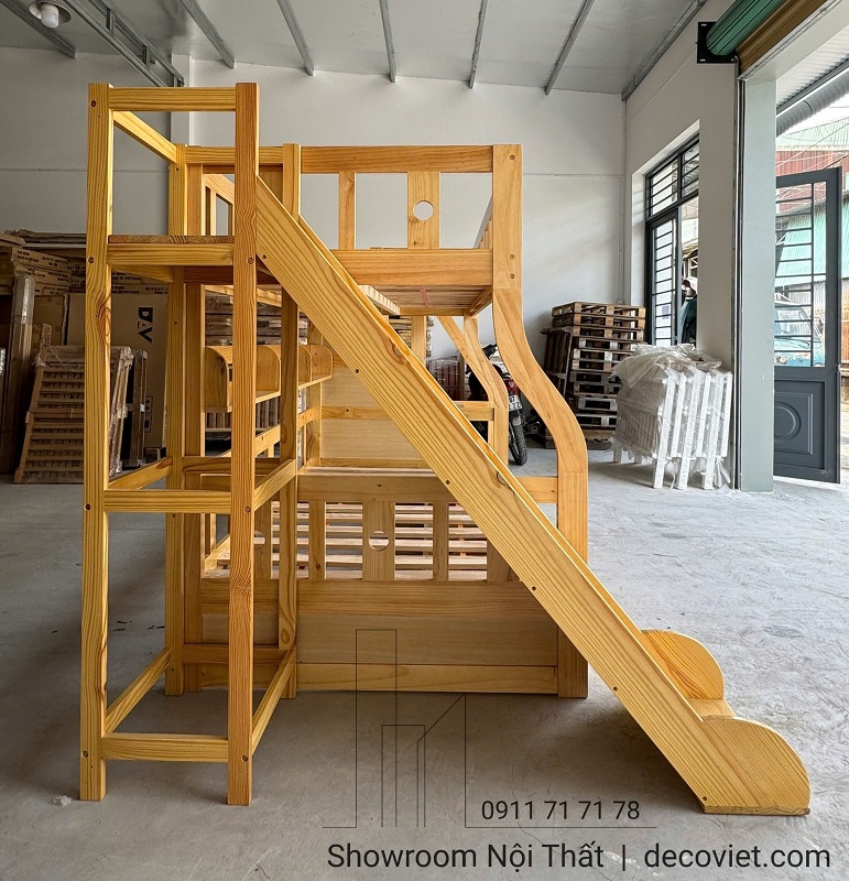 Giường Tầng Có Cầu Tuột 452T